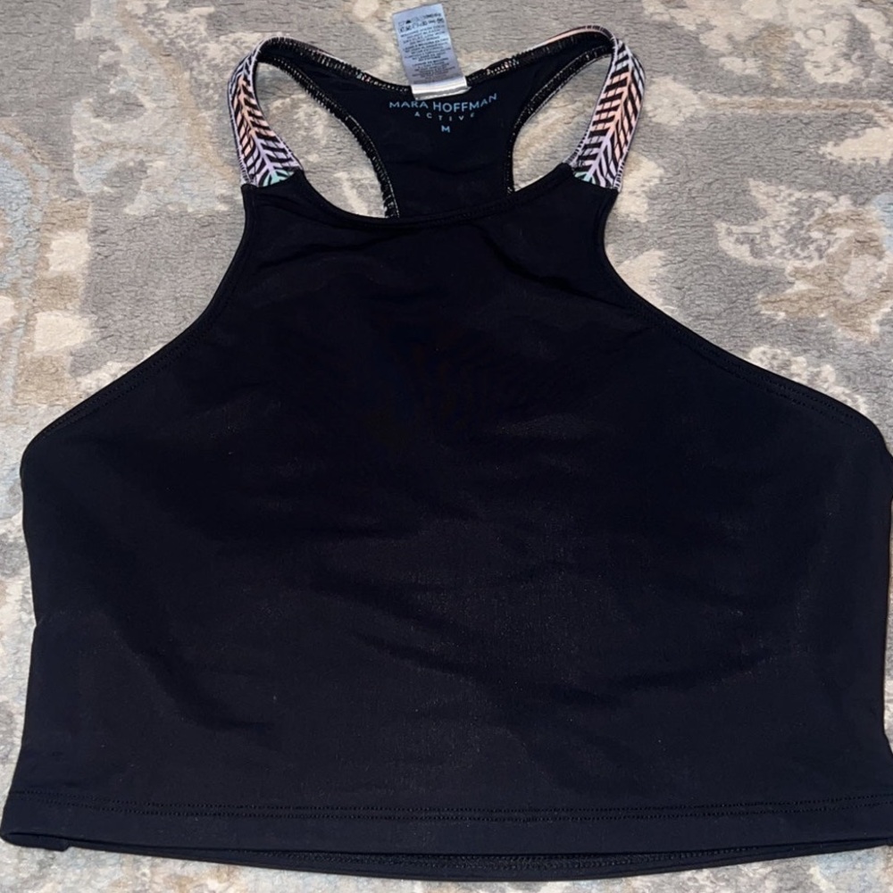 Mara Hoffman native design sports bra NWOT size M